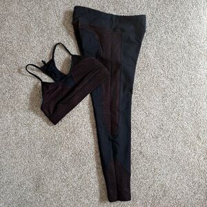 Lurex Shimmer Workout Set